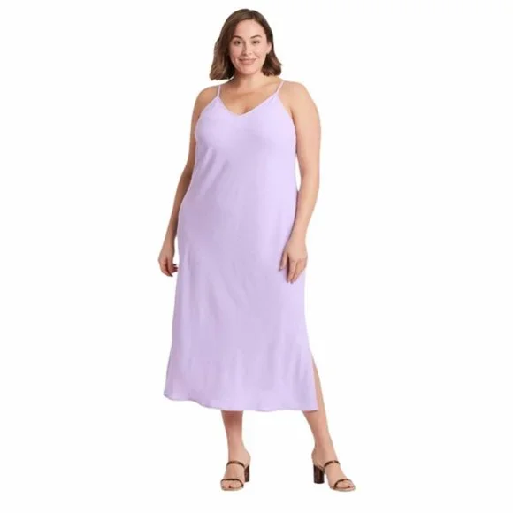 Lavender tank dress hot sale